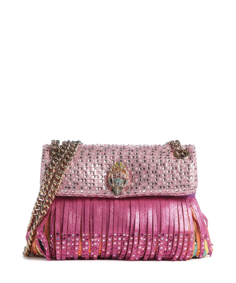 Kurt Geiger Kensington Mini Fringe Sac porté épaule multi