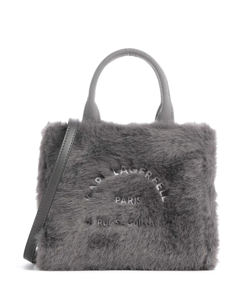 Karl Lagerfeld K/Rue St Guillaume Mini Sac bandoulière ash grey