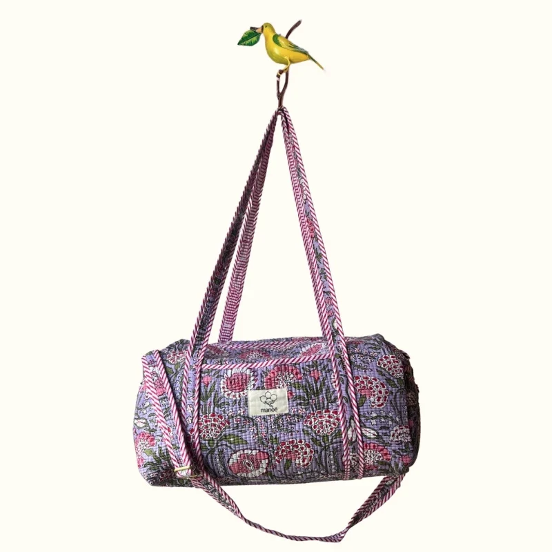 Sac à langer - "Lilas Indian Hortensias"