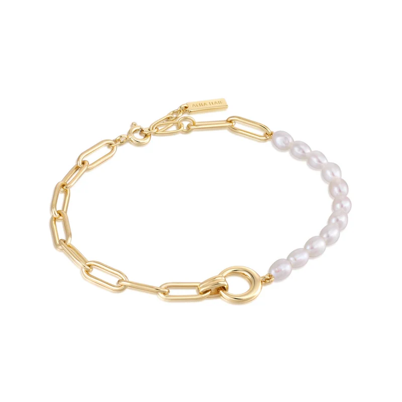 Ania Haie Pearl Power Bracelet Or AH-B043-02G