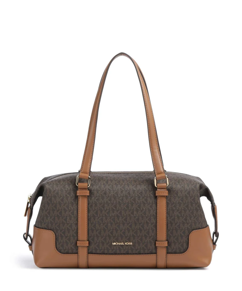 Michael Kors Teddi Large Sac porté épaule brown/acorn