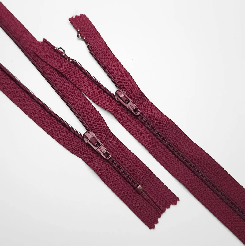 Fermeture éclair YKK | Fermeture à spirale en nylon | N° 2 | 19.5 cm | ZIP1045 - ZIP1048