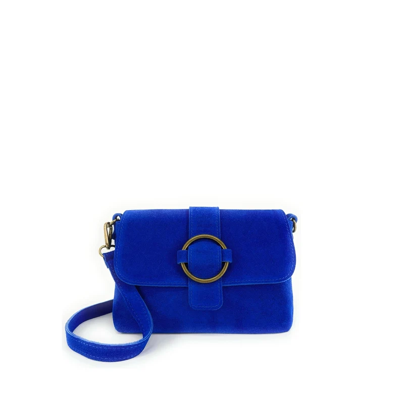 Sac à main en daim VERONE SUEDE Bleu roi