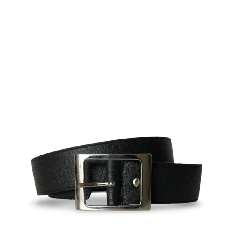 Ceinture Saldes Black en Piñatex