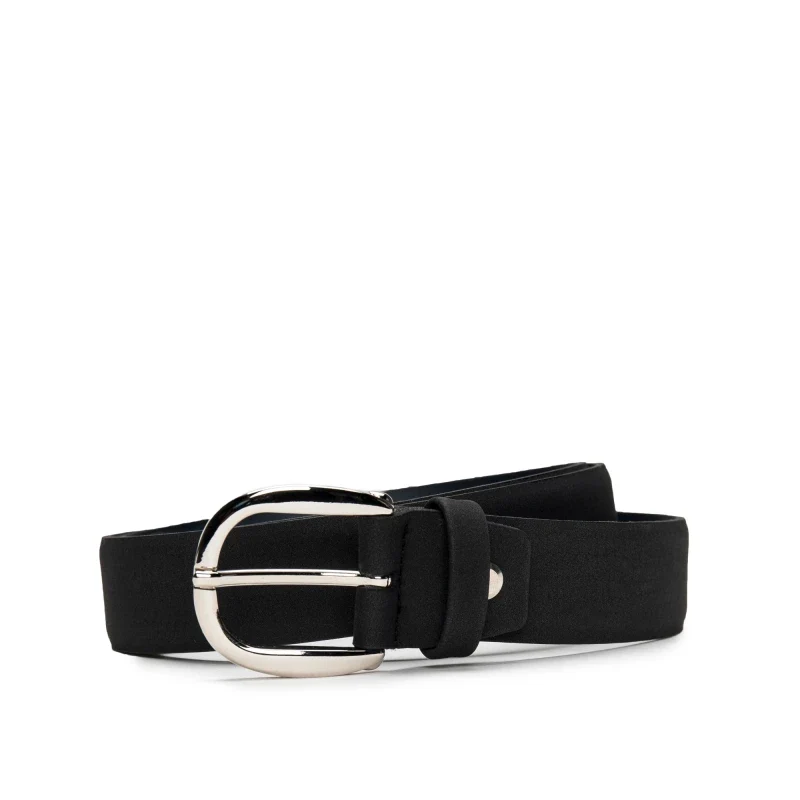 Ceinture en Microfibre vegan noir - MURA