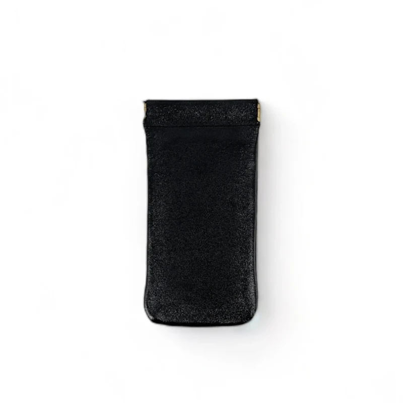 Etui à lunettes en cuir irisé OCULUS Noir irisé
