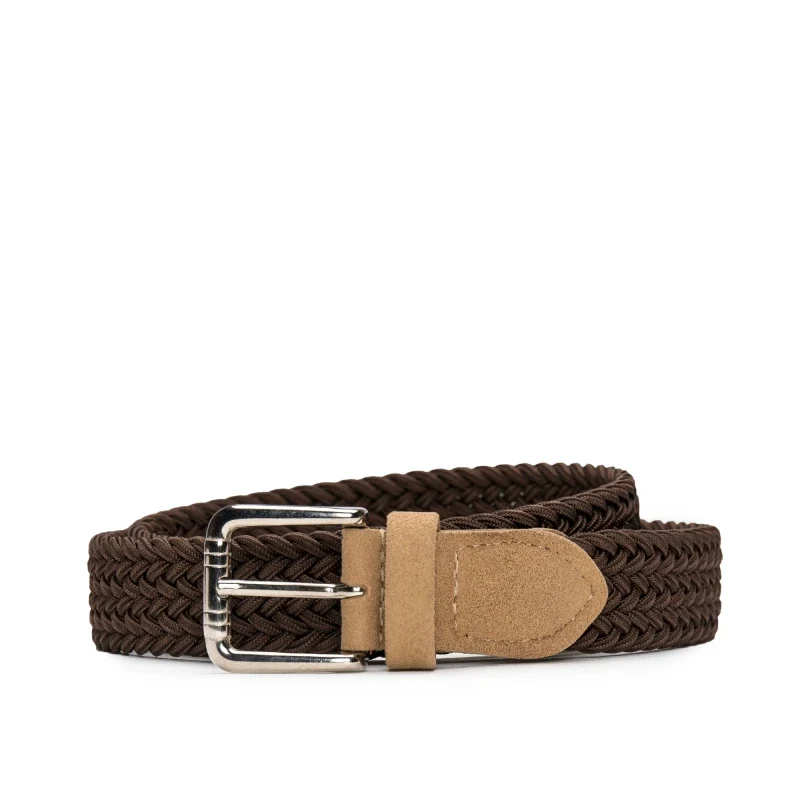 Ceinture Végane tressée marron - Vila