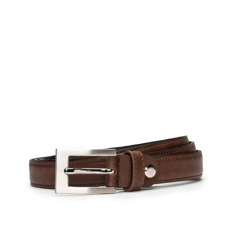 Ceinture en Microfibre Végane marron - Camp