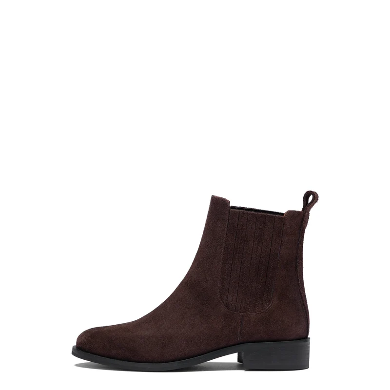Isabel Bernard Vendôme Chey Bottines Chelsea brunes en daim IB53012-130-38