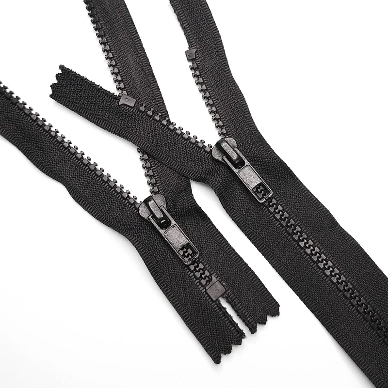 Fermeture éclair À Bout Fermé | Plastique | #5 | Noir | 5 3/4'' - 14.5 cm | SS264