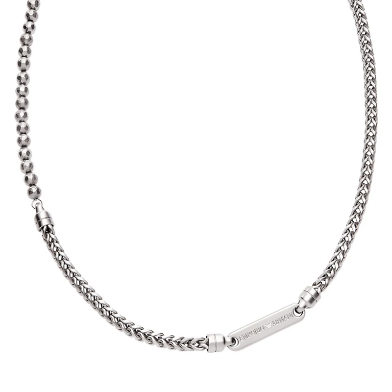 Emporio Armani Collier couleur argent EGS3182040
