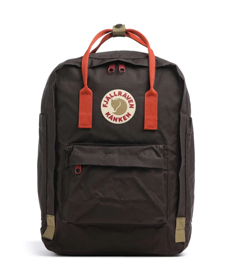 Fjällräven Kånken Laptop 15" Sac d'ordinateur black oak/rowan red
