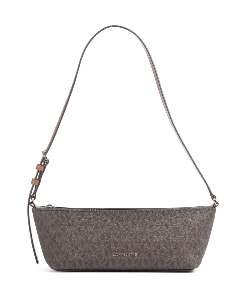 Michael Kors Laila Small Sac porté épaule brown/acorn