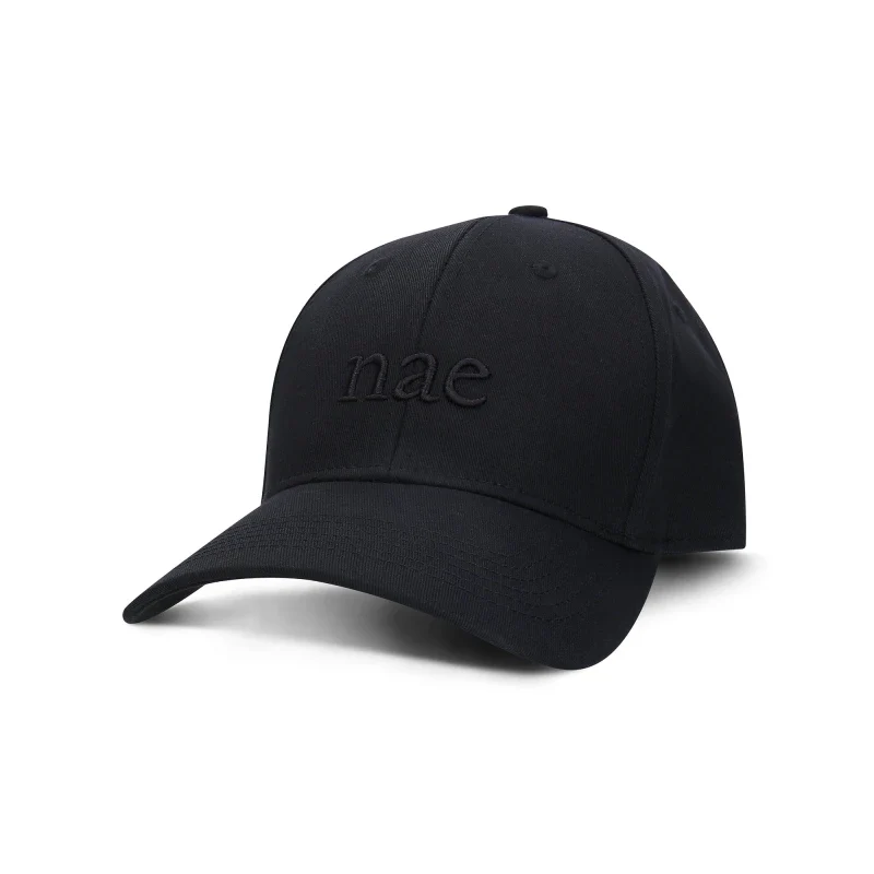 Casquette noire végane en coton bio