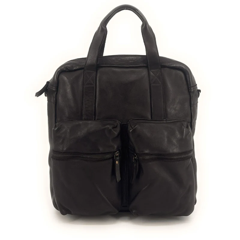 Sacoche en cuir vintage SKYWALKER Chocolat