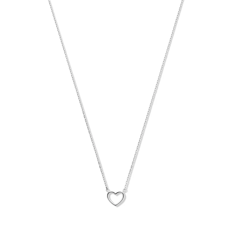 Isabel Bernard Saint Germain Collier Or blanc 14 carats IB340076