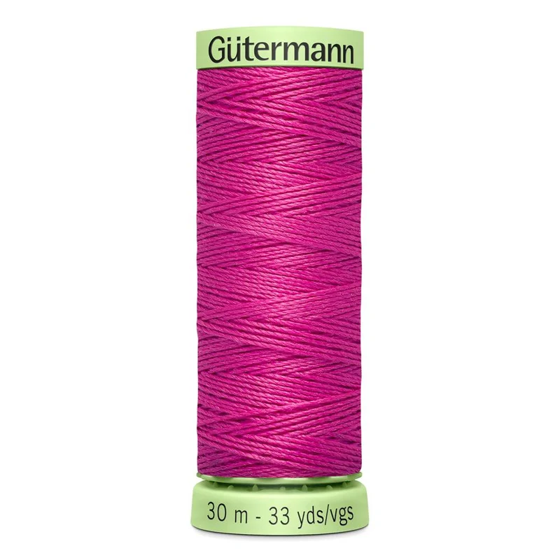 Gütermann | Fil à surpiqûres haute résistance | 30 m | N° 320 | Fuchsia
