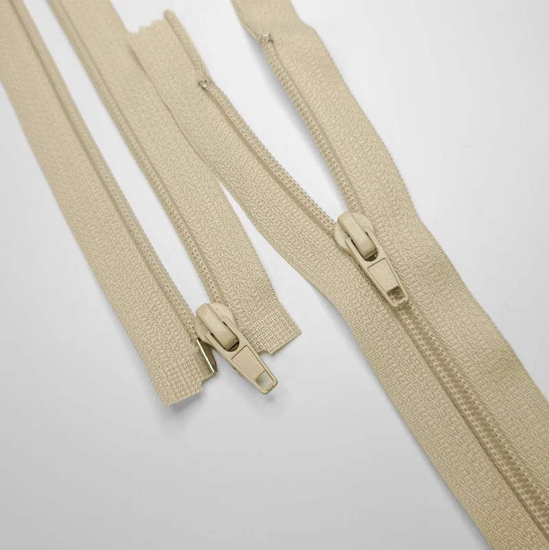 Fermeture éclair séparable | Spirale | Beige | #5 | SS146 - SS147