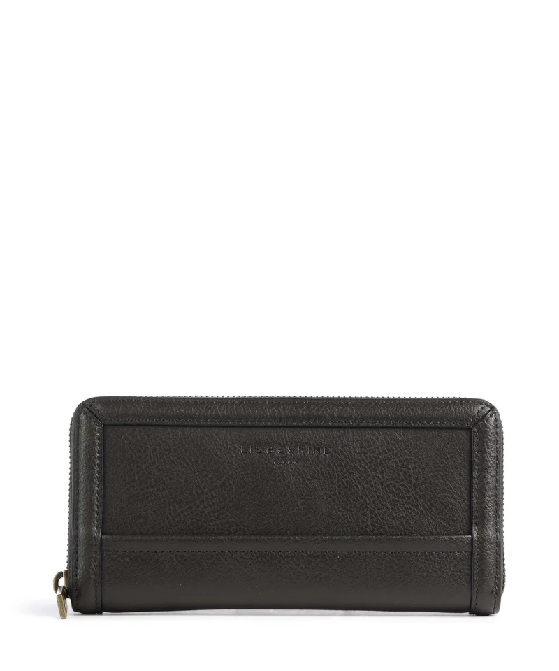 Liebeskind Delia Gigi Cow Naturale L Portefeuille deep soil