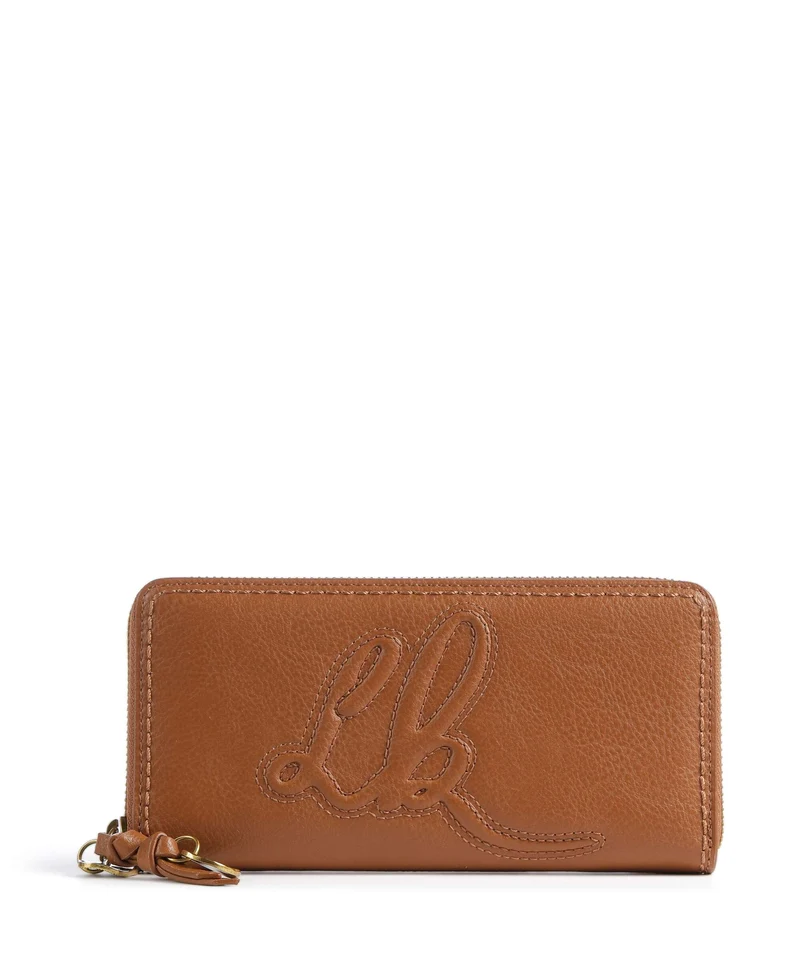 Liebeskind Gigi Capri Cow Naturale L Portefeuille cognac