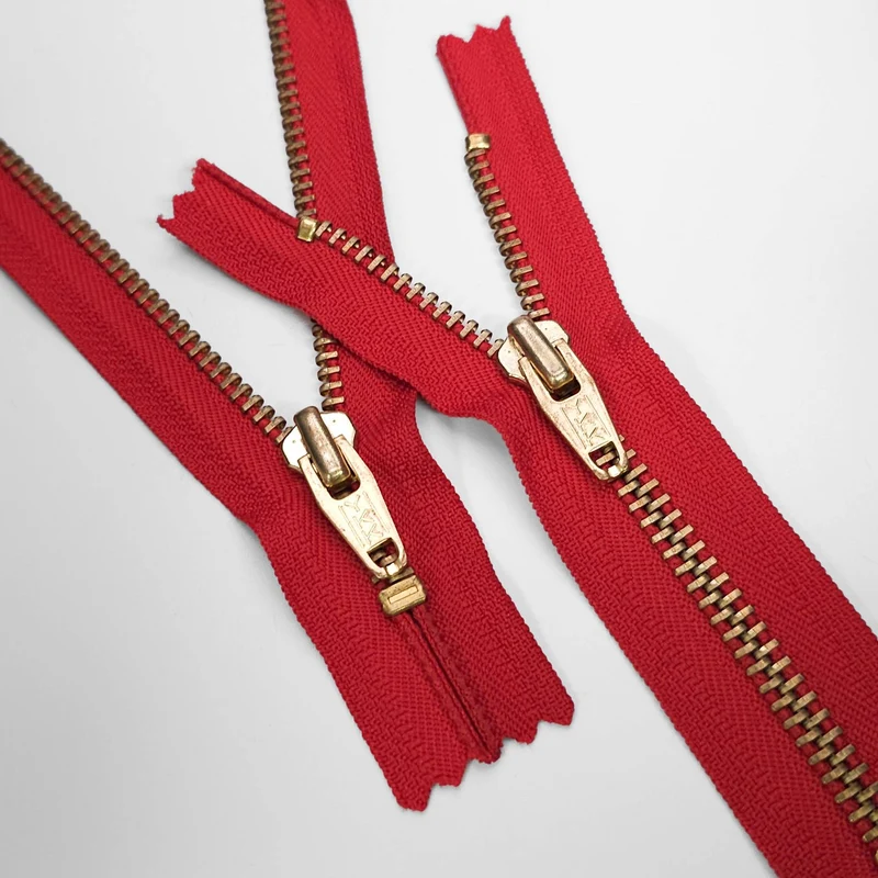 YKK | Fermeture éclair à bout fermé | Métal | #5 | 4 3/4'' - 12 cm | ZIP1030 - ZIP1034