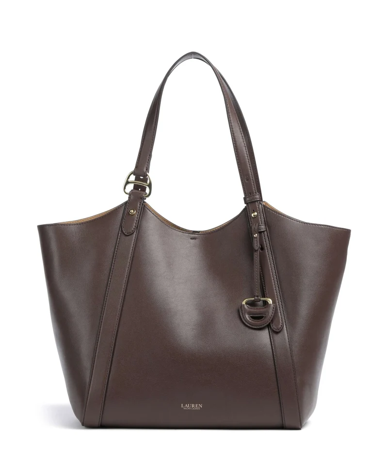 Lauren Ralph Lauren Tasha Large Cabas chestnut brown