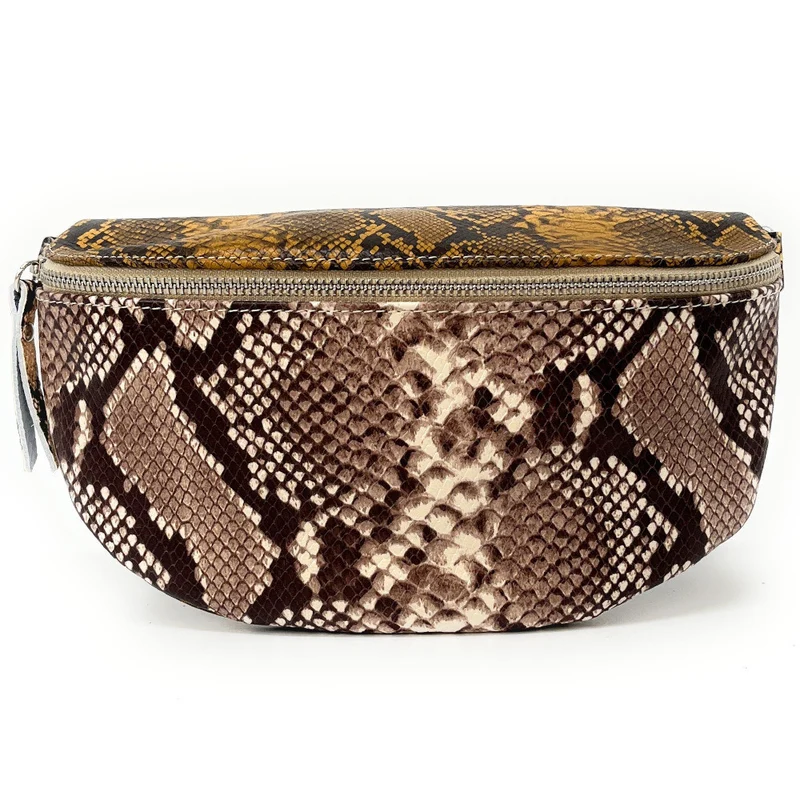 Sac banane en cuir à motif ONLY LOU multicolore 7