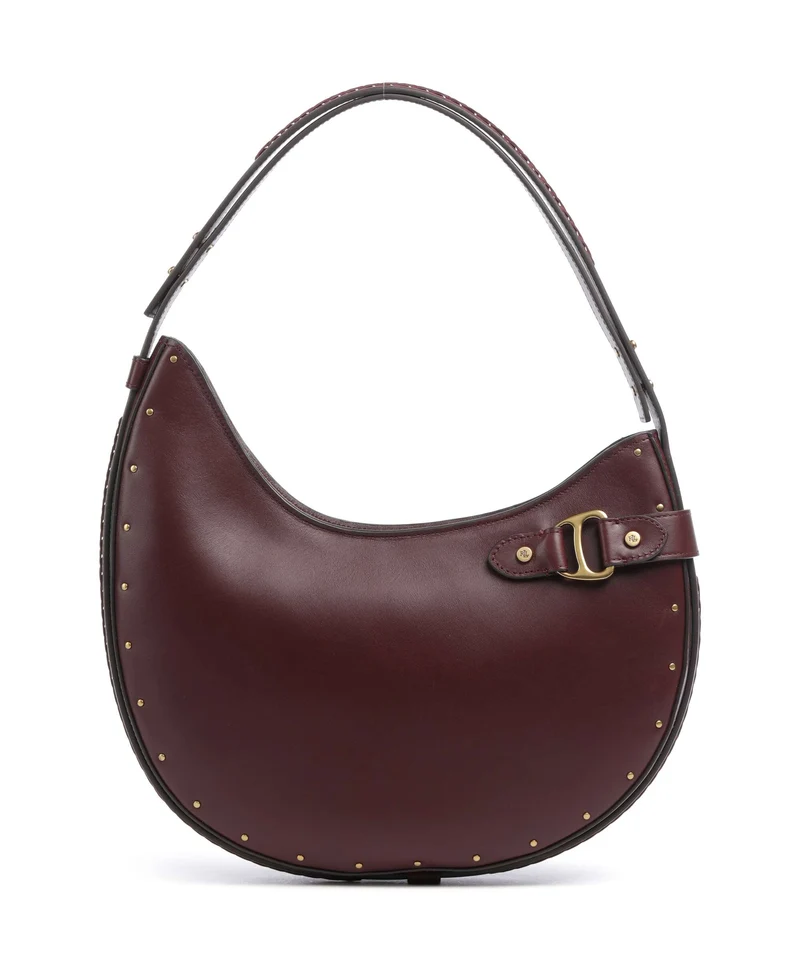 Lauren Ralph Lauren Tasha Large Sac porté épaule dark garnet