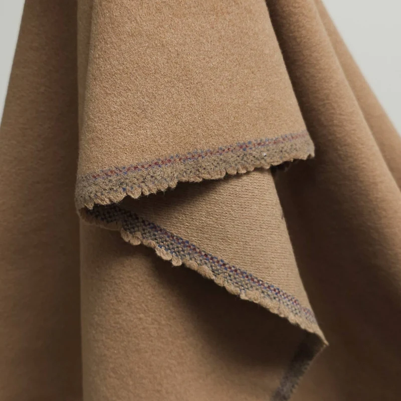 Tissu pour Manteau 100 % laine | Chameau