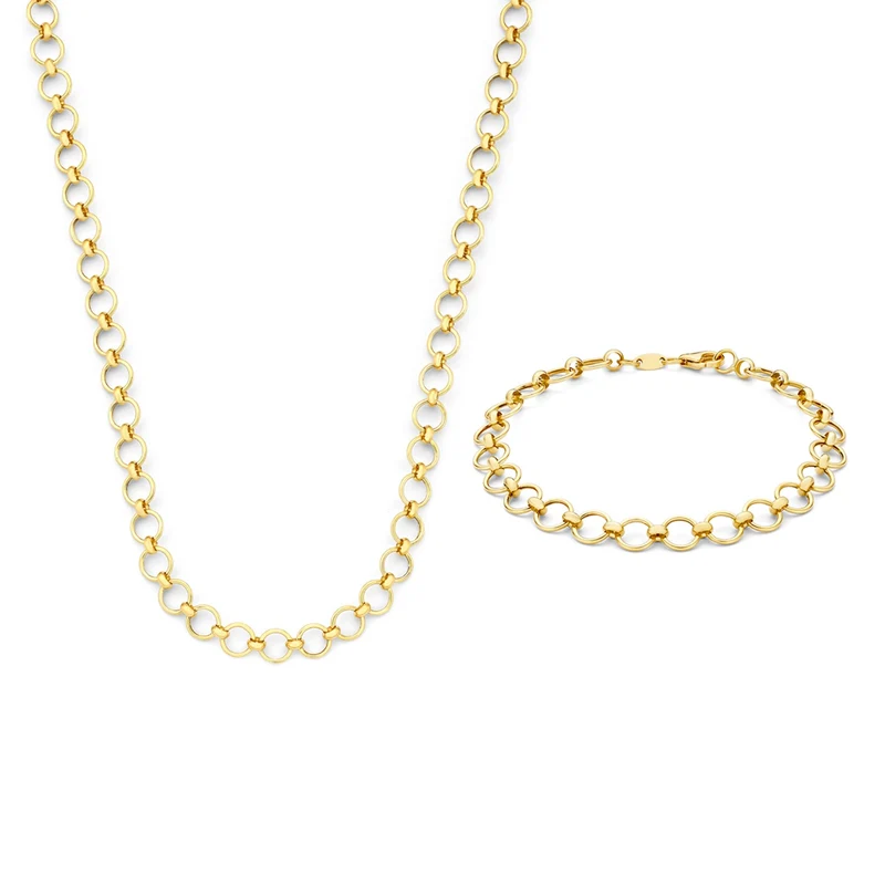Isabel Bernard Cadeau d'Isabel Coffret cadeau collier et bracelet en or 14 carats IB90178