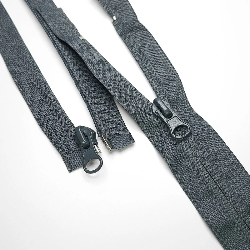 Fermeture éclair séparable | Spirale invisible | Gris | #5 | 26 1/2'' - 67 cm | SSAV144