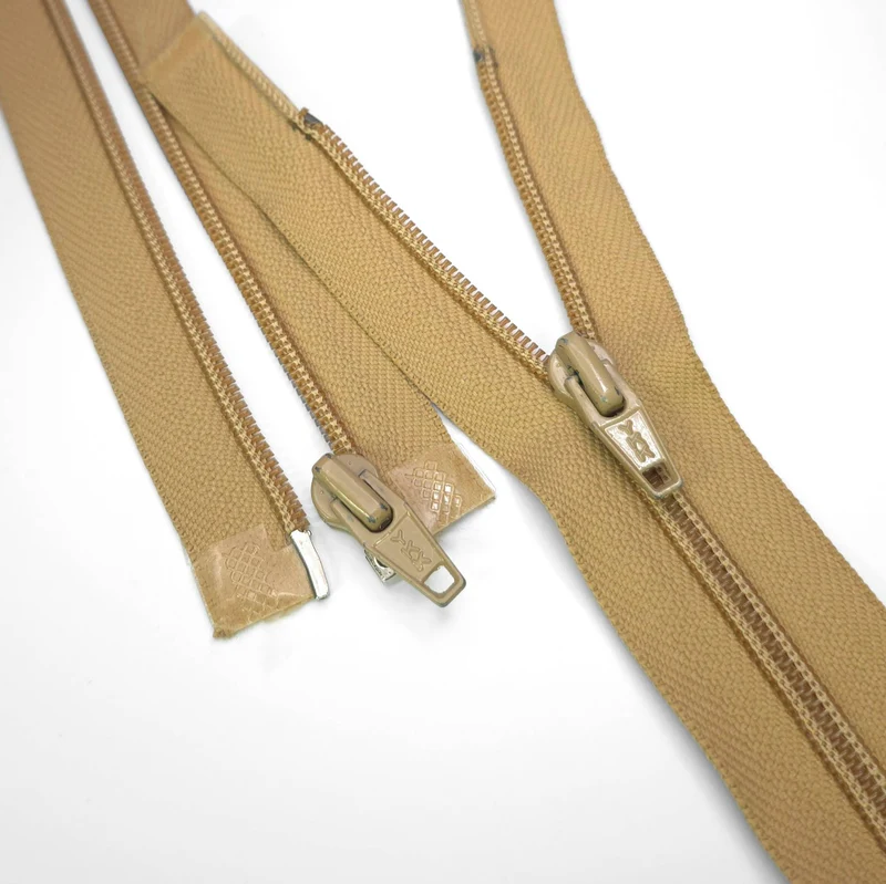 YKK | Fermeture éclair séparable | Spirale | #5 | bronzage | SSAV134 - SSAV135
