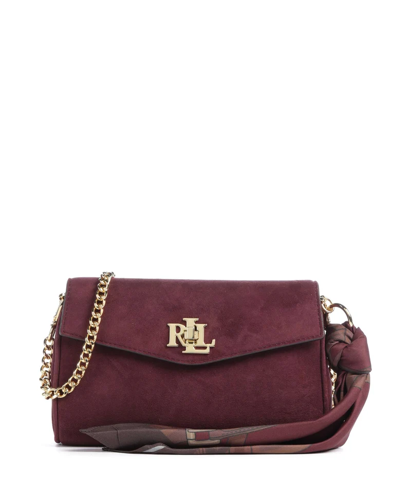 Lauren Ralph Lauren Tanner Large Sac bandoulière dark garnet/urban bltng/garnet multi