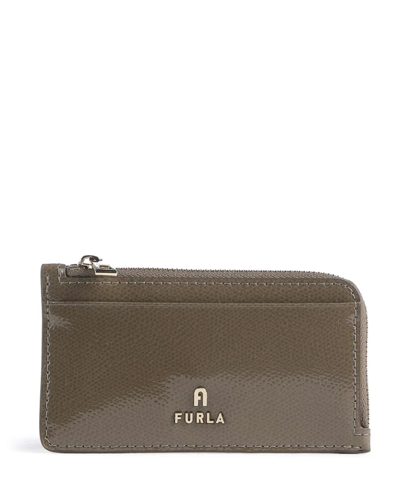 Furla Camelia M Étui à cartes crédit muddy gray