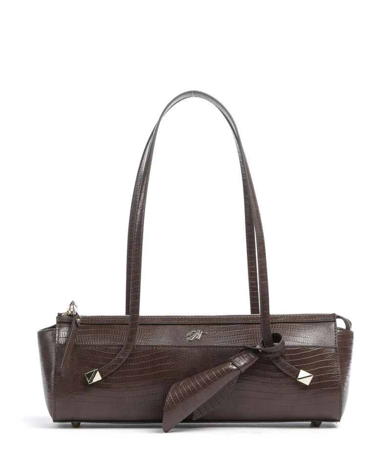 Steve Madden BINDUS Sac porté épaule chocolate/gold