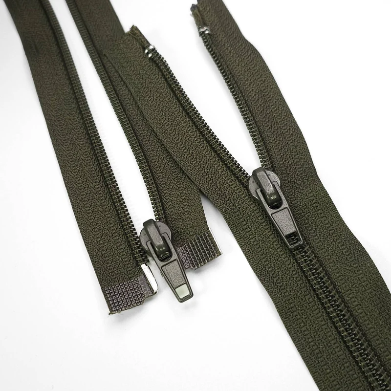 Fermeture éclair séparable | Spirale | Vert | #5 | SS131 - SS131-1