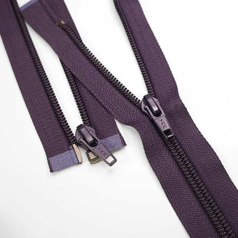 YKK | Fermeture Éclair Séparable | Spirale | Mauve | #5 | 21 3/4'' - 55 cm