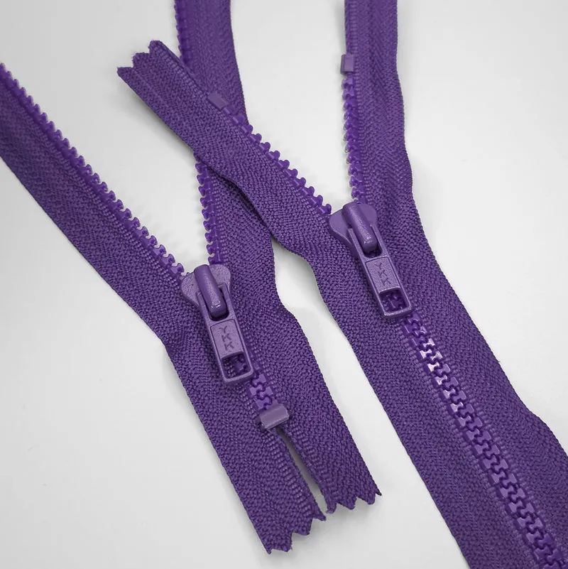 YKK | Fermeture Éclair À Bout Fermé | Plastique | Mauve | #5 | 6 3/4'' - 17 cm