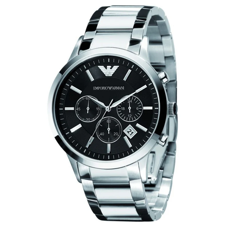 Emporio Armani Hommes Montre Argent AR2434