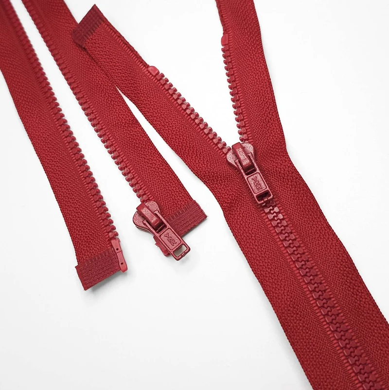 YKK Fermeture éclair Séparable | Plastique | Rouge | #3