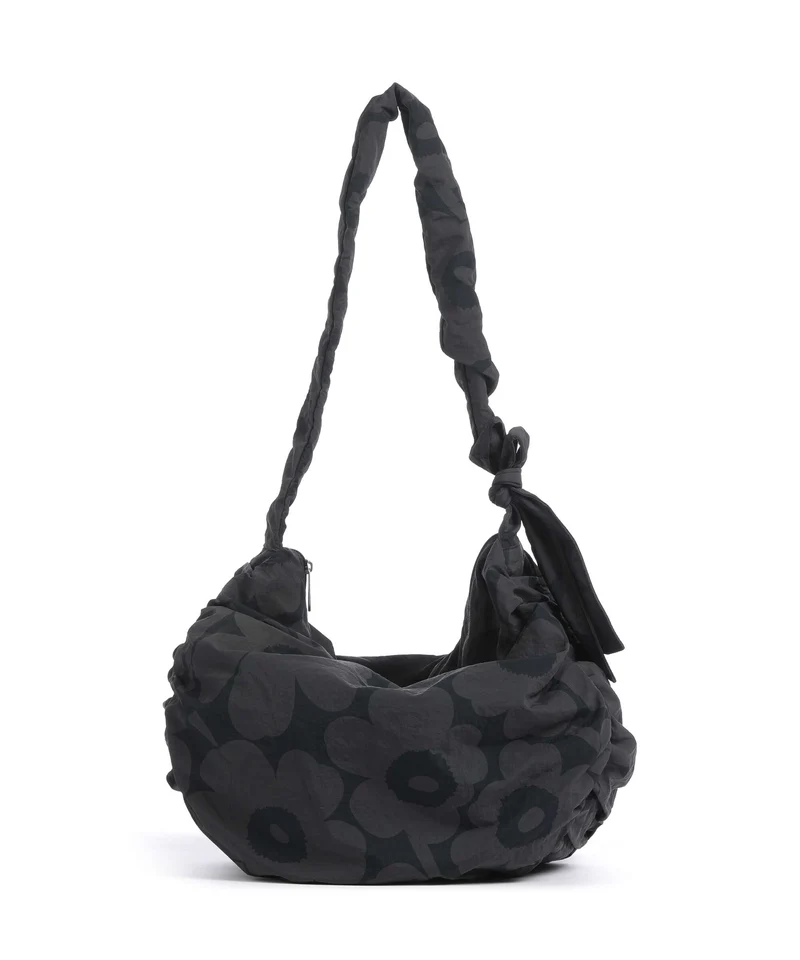 Marimekko Utu L Unikko Sac fourre-tout dark grey/black