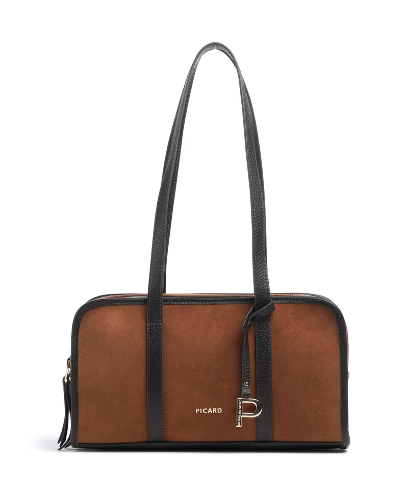 Picard Adore Me Sac porté épaule cognac/cafe