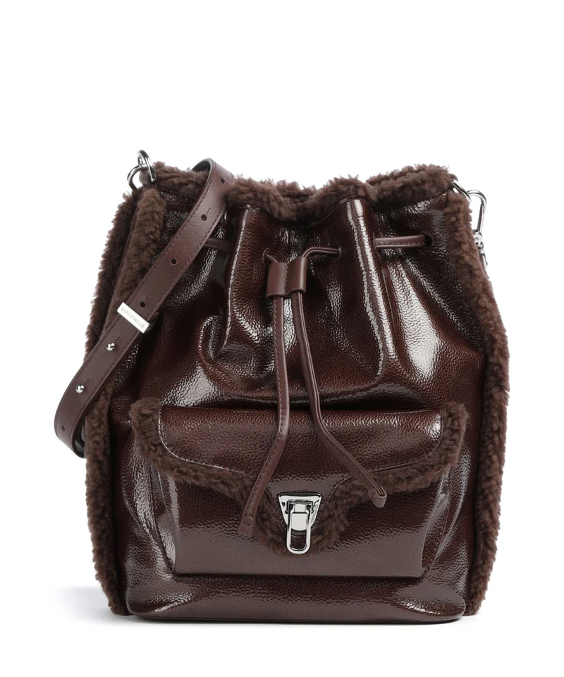 Coccinelle Beat Sac seau berry