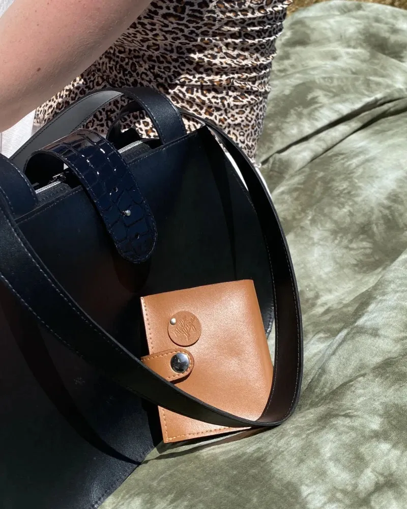 Porte-feuille vegan en cuir de pomme - Yen