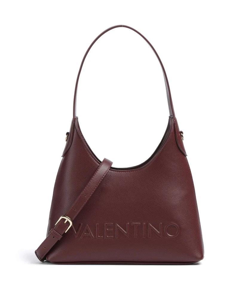 Valentino Bags Bianca Re Sac porté épaule bordeaux