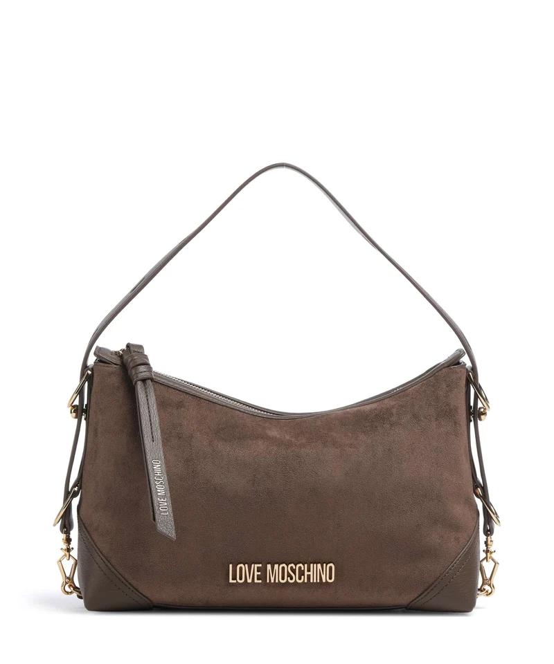Love Moschino Signature Sac fourre-tout marrone