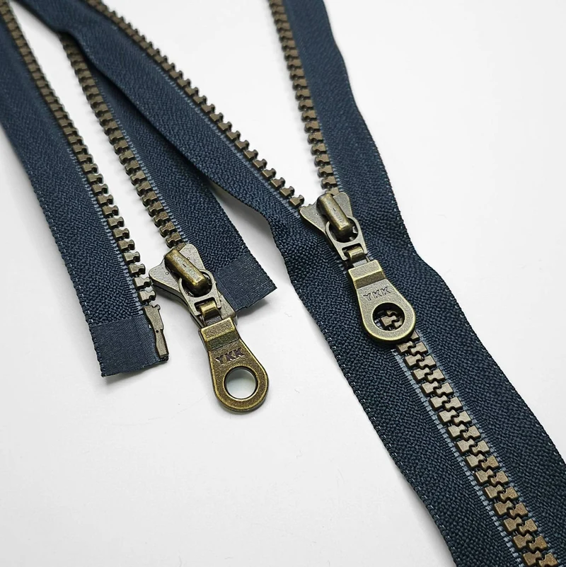 YKK | Fermeture éclair séparable | Plastique | Bleu marine | #5 | 25 3/4'' - 65.5 cm