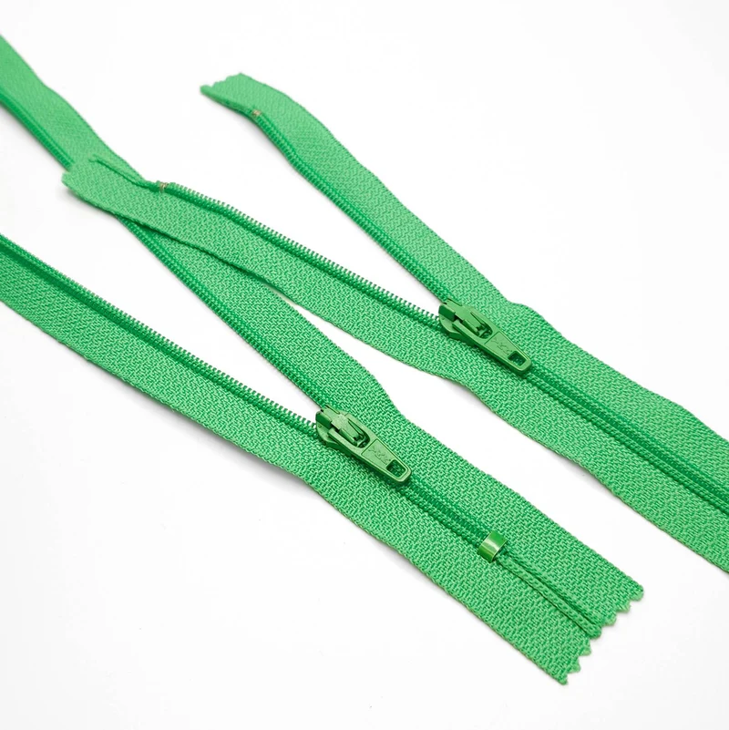 YKK | Fermeture Éclair à bout fermé | Spirale | #2 | Vert