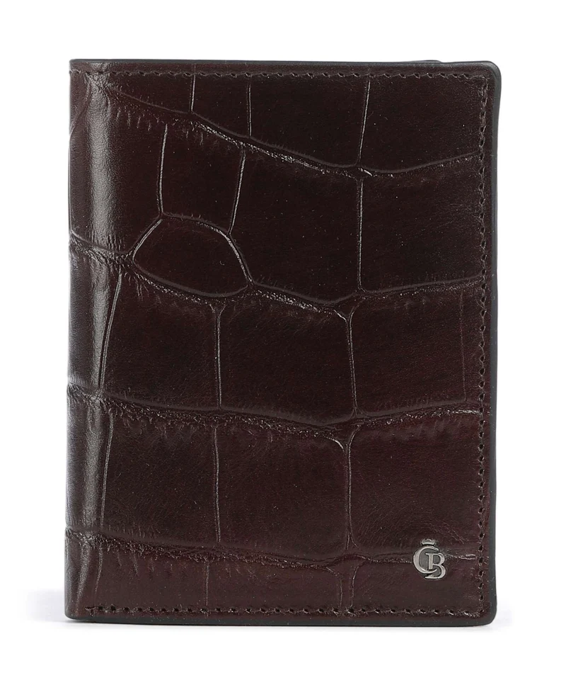 Castelijn & Beerens Croco Portefeuille mocca