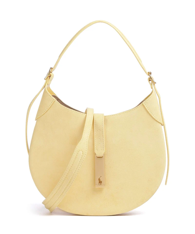 Polo Ralph Lauren ID Collection Small Sac porté épaule lemon meringue
